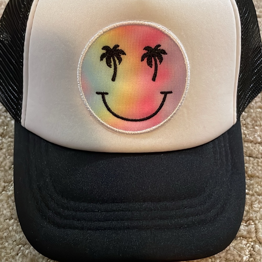 Smiley Face Trucker Hat